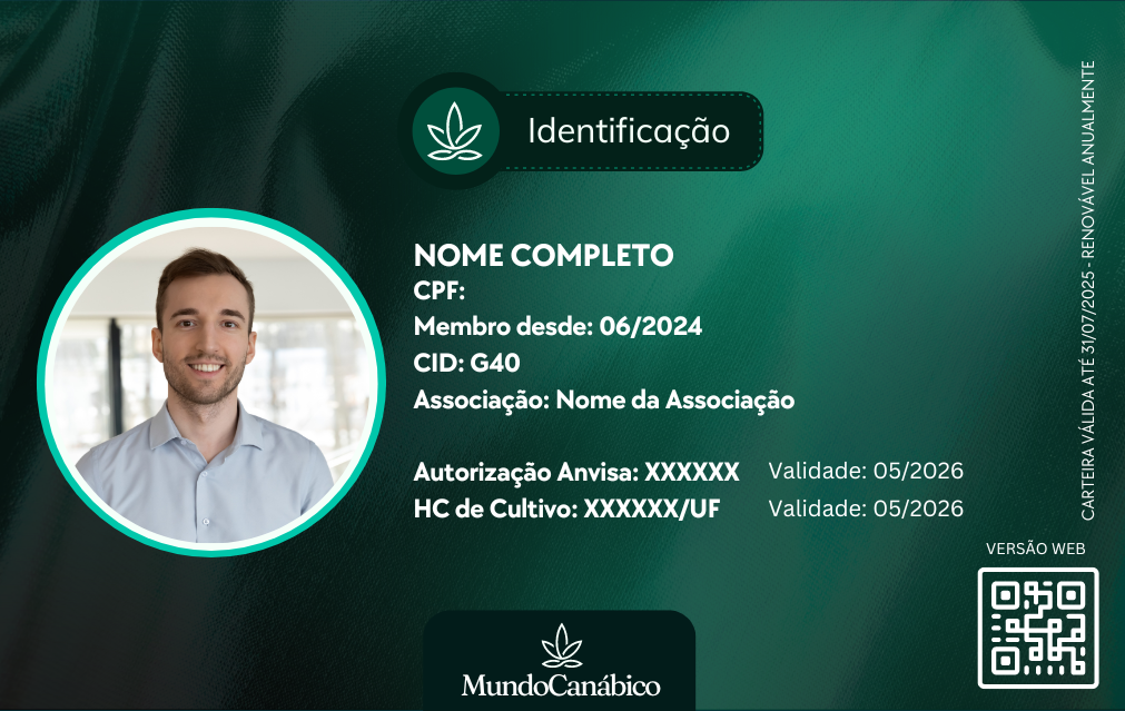 carteirinha paciente cbd cannabis